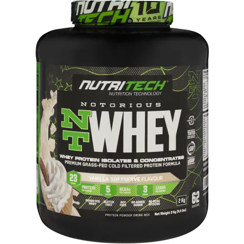 Notorious Whey Vanilla Softserve 2kg