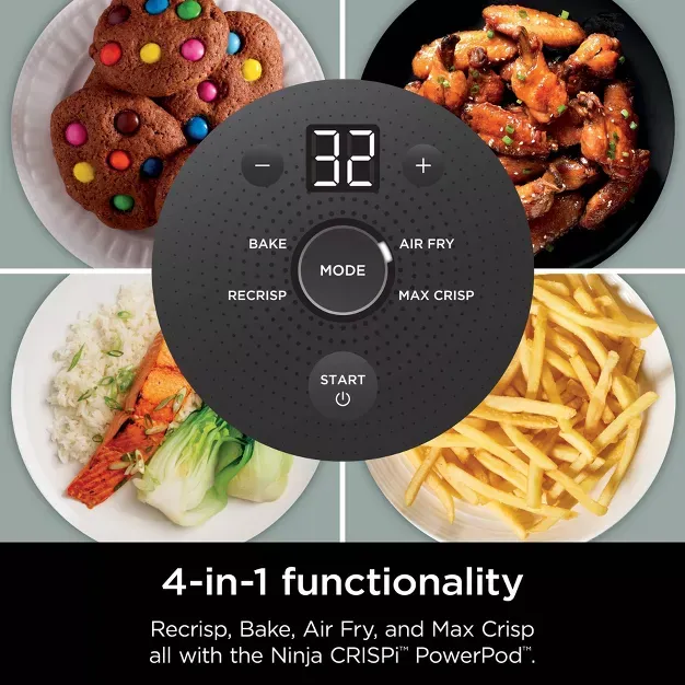 Ninja Crispi 4-in-1 Portable Glass Air Fryer Cooking System