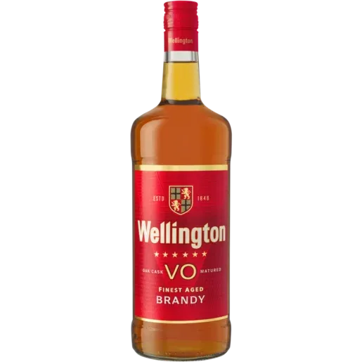 Wellington VO Brandy Bottle 1L