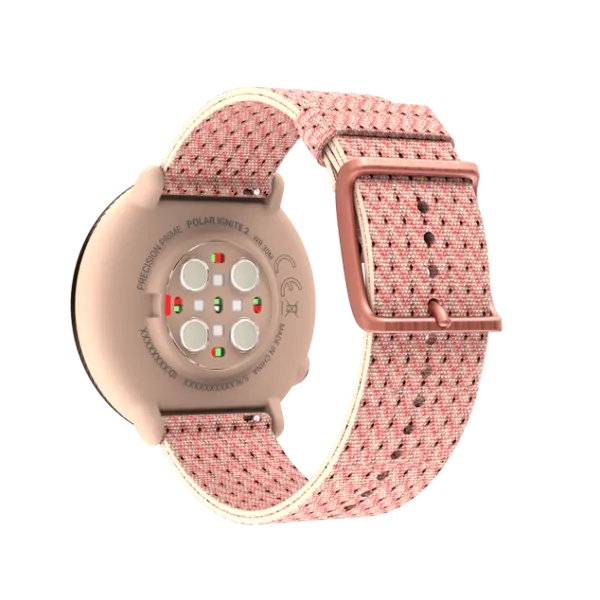 Polar Ignite 2 Fitness Watch – Rose Gold & Pink