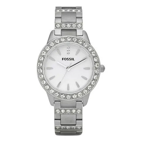 Fossil Ladies Jesse Silver Stainless Steel Strap Watch - ES2362