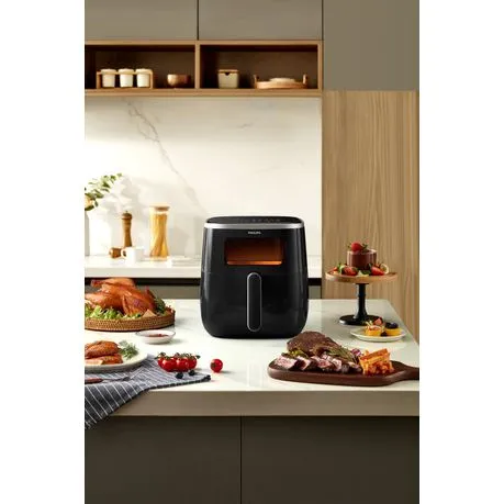 Philips 3000 Series (5.6L) XL Airfryer Digital with Window - HD9257/80