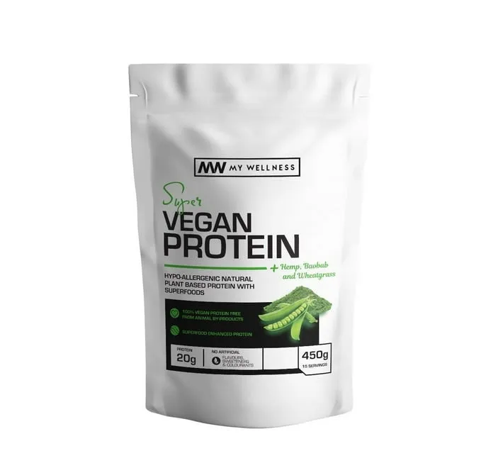 My Wellness Super Vegan Protein 450g Unflavoured