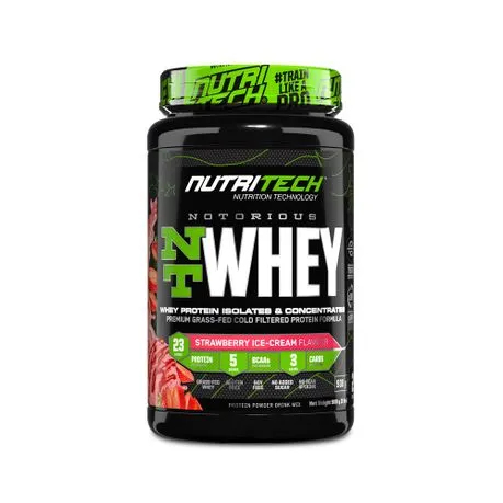 Nutritech NOTORIOUS NT Whey Strawberry Ice Cream - 2lb