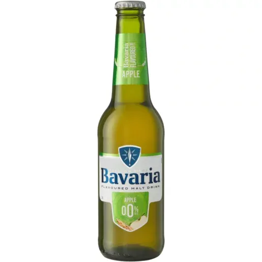 Bavaria Non-Alcoholic Apple Flavoured Malt Drink 340ml