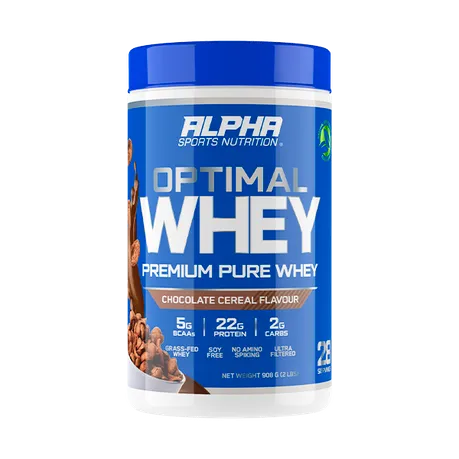 Alpha Sports Nutrition Optimal Whey 908g - Chocolate Cereal