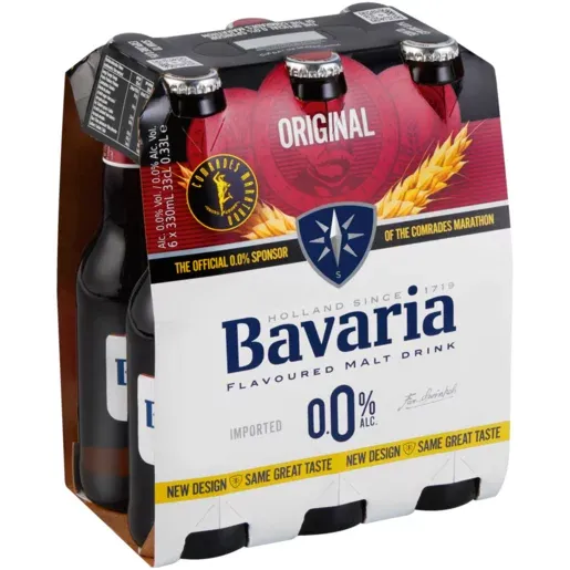 Bavaria Non-Alcoholic Original Malt Drink 6 x 330ml