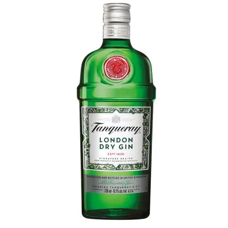 Tanqueray London Dry Premium Gin 43% ABV - 750ml