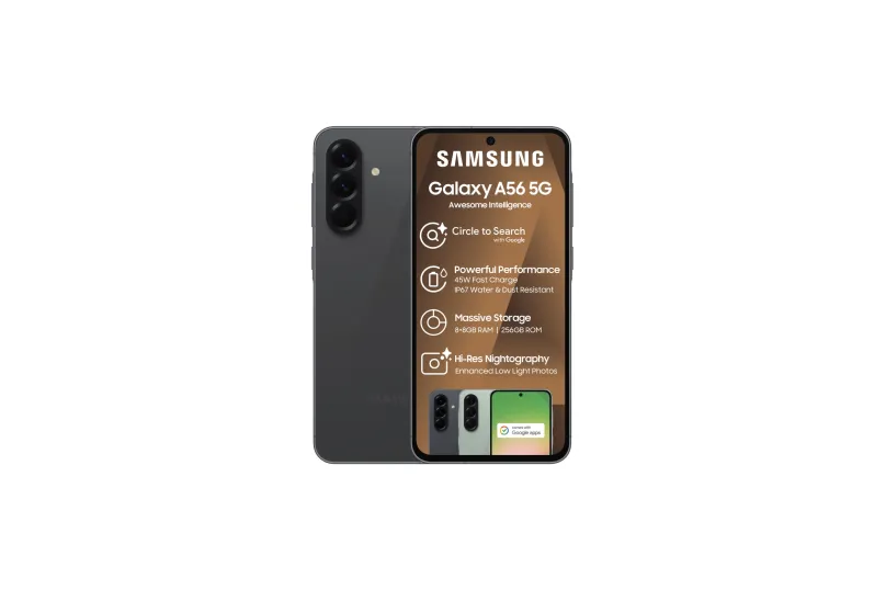 Samsung Galaxy A56 5G Black 256GB Dual SIM
