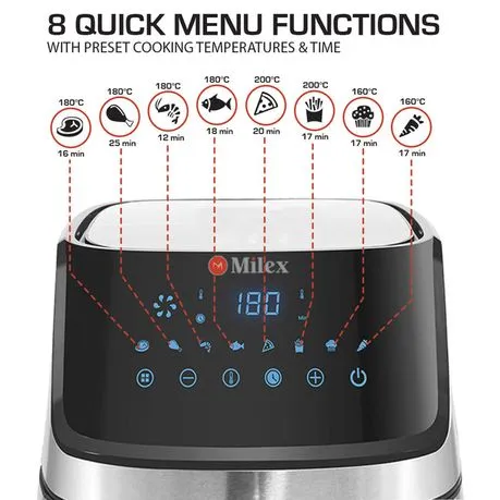 Milex 6L Premium Airfryer