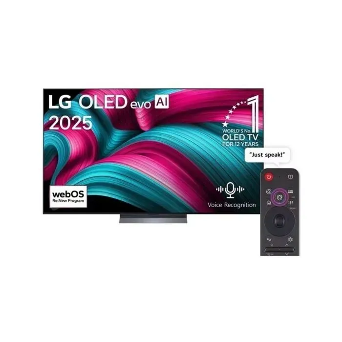 LG 165cm (65") EVO AI 4K 144Hz Smart TV - OLED65C5