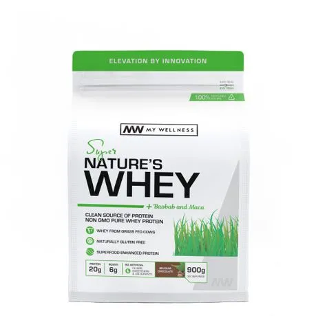 My Wellness Natures Whey Protein 900g - Chocolate