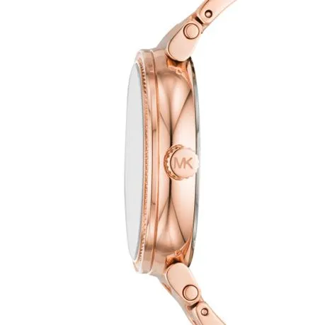 Michael Kors Sofie Womens Rose Gold Stainless Steel Watch - MK4335