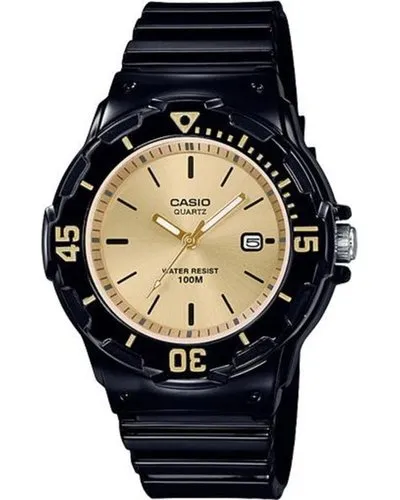 Casio Ladies Analogue Wrist Watch (Black | Gold Tone)