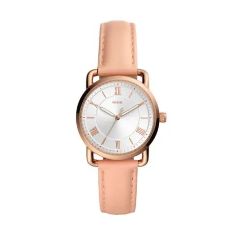 Fossil Copeland Three-Hand Nude Leather Watch-ES4823