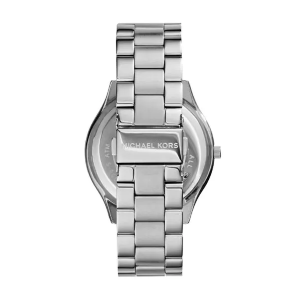 Michael Kors Silver-Tone Runway Slim Watch - MK3178