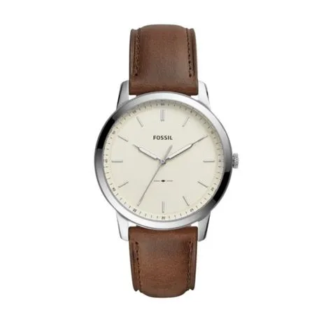 Fossil The Minimalist Brown Leather Watch - FS5439