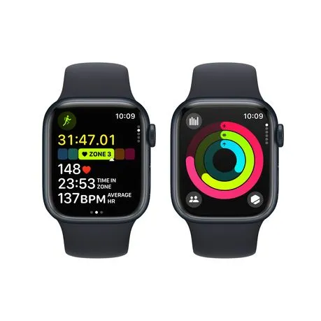 Apple Watch Series 9 GPS Aluminium Case with Sport Band (41mm) - M/L