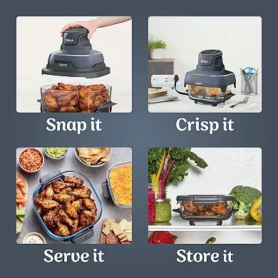 Ninja Crispi™ 4-in-1 Portable Cooking System