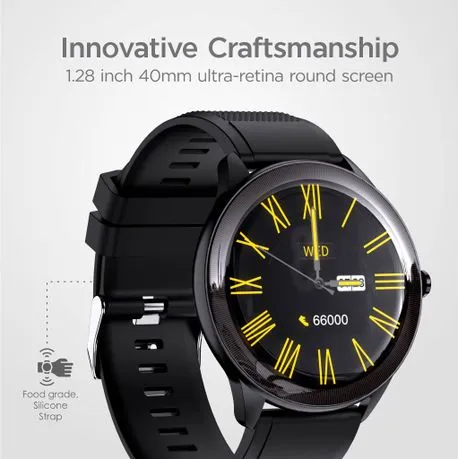 Astrum Wireless Bluetooth IP68 Sports Round Metal Smart Watch SN93