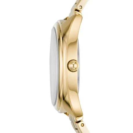 Fossil Women Gabby Gold Stainless Steel Watch-ES5071