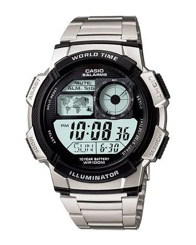 Casio AE-1000WD-1AV Watch with 10-Year Battery