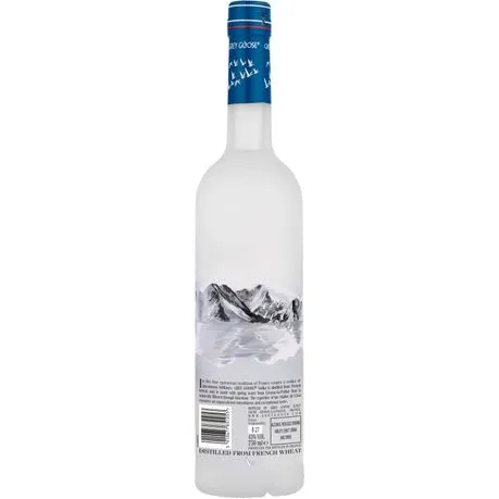 GREY GOOSE Premium French Vodka, 43% ABV, 750ml