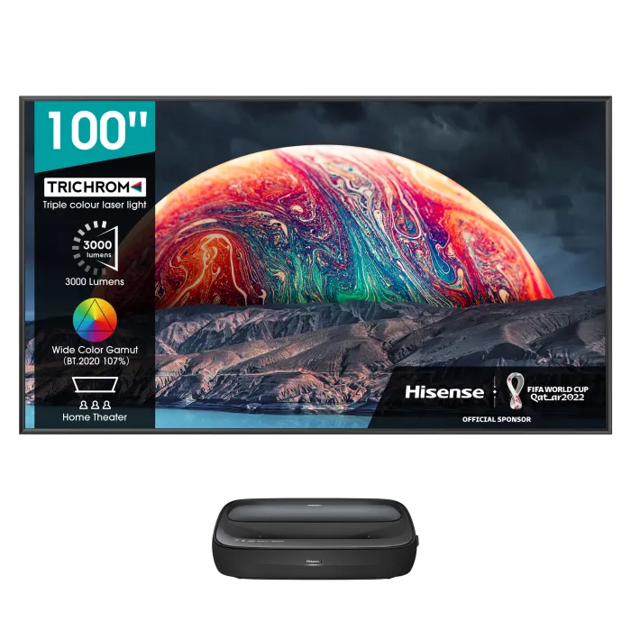 Hisense 100- inch Smart 4K Laser TV - 100L9G