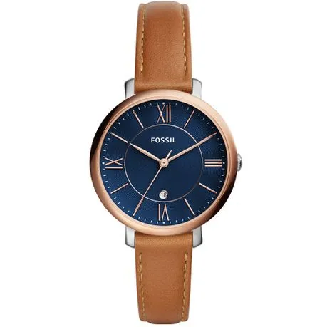 Fossil Women's Jacqueline Leather Watch - Tan