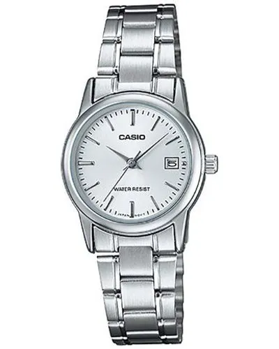 Casio Ladies Standard Analogue Wrist Watch (Silver)