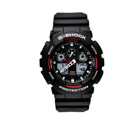 Casio Mens GA-100-1A4DR G-Shock X-Large Anadigital Watch