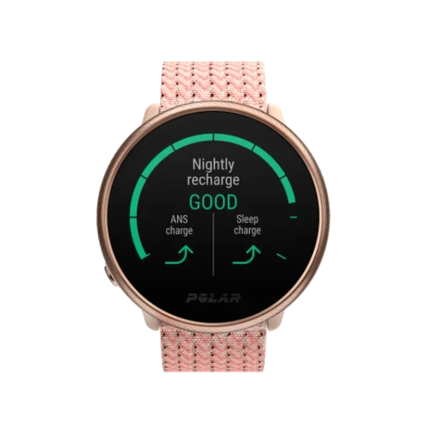 Polar Ignite 2 Fitness Watch – Rose Gold & Pink