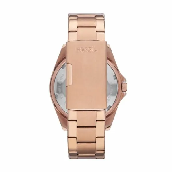 Fossil Women's Riley Rose Gold Round Stainless Steel Watch - ES2811