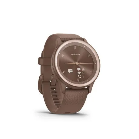 Garmin vivomove Sport - Cocoa/Peach Gold