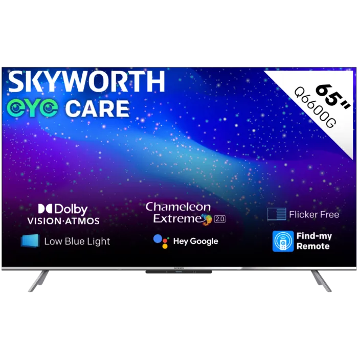 Skyworth 65-inch QLED Google TV-65Q6600G