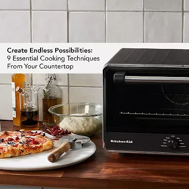 KitchenAid® KCO124BM Digital Countertop Oven with Air Fry