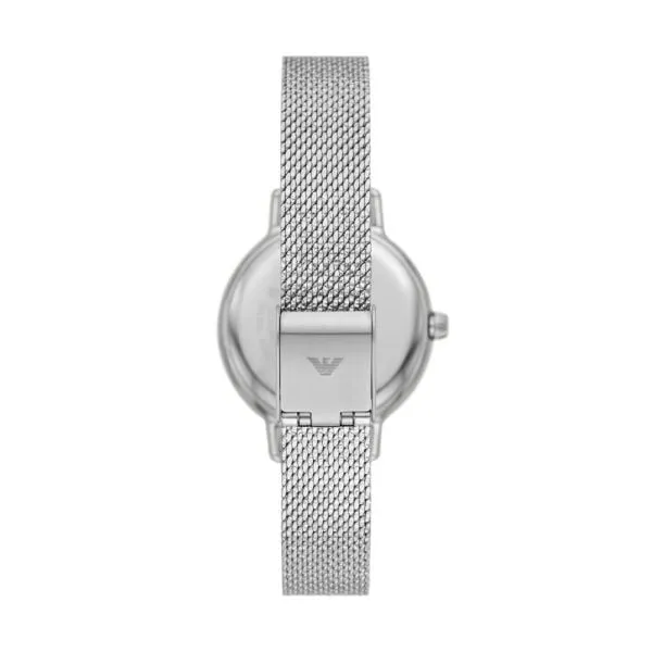 Emporio Armani Three-Hand Stainless Steel Mesh Watch - AR11584