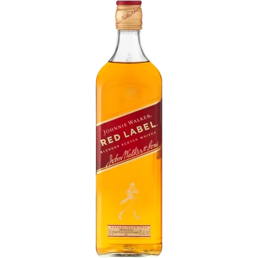 Johnnie Walker Red Label Blended Scotch Whisky Bottle 750ml