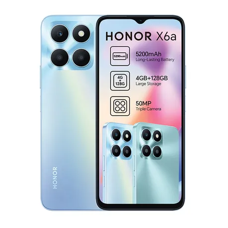 Honor X6a 128GB LTE Dual Sim 128GB - Sky Silver