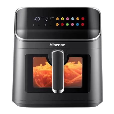 Hisense 6.7L Air Fryer with Digital Touch Control & Cooking Window