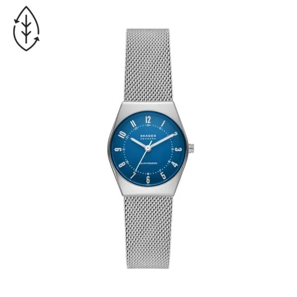 Skagen Women's Grenen Lille Solar-Powered Stainless Steel Mesh Watch - SKW3080