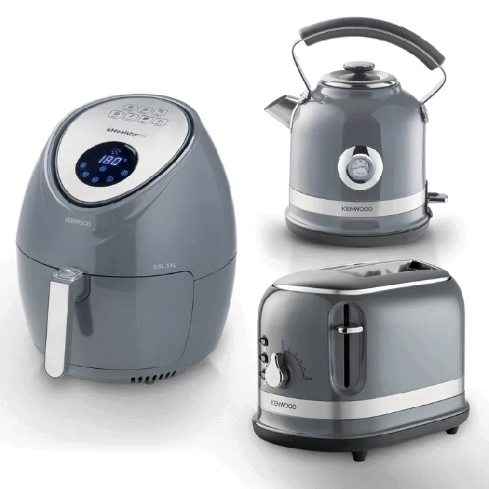 Kenwood 5.5l Grey KHealthy Air Fryer - HFP50.000GY