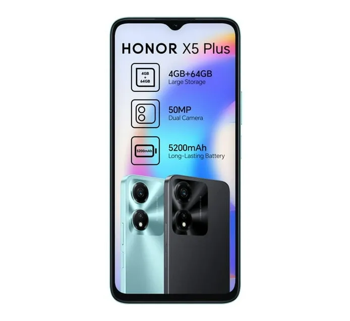 Honor 64GB X5 Plus DS Cyan Lake