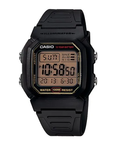 Casio W-800HG-9AV Watch with 10-Year Battery