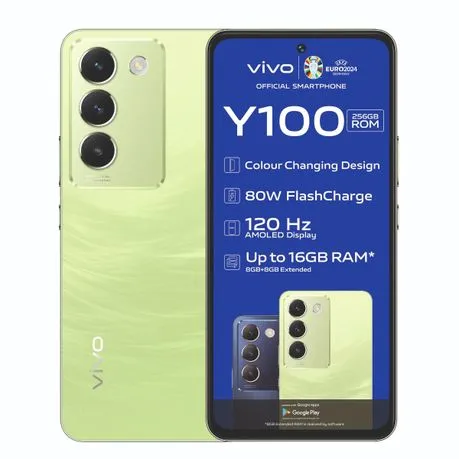 vivo Y100 4G Dual Sim 256GB - Breeze Green