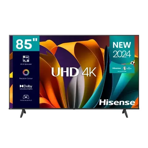 Hisense 85 Inch A6N Series UHD 4K Smart TV 85A6N