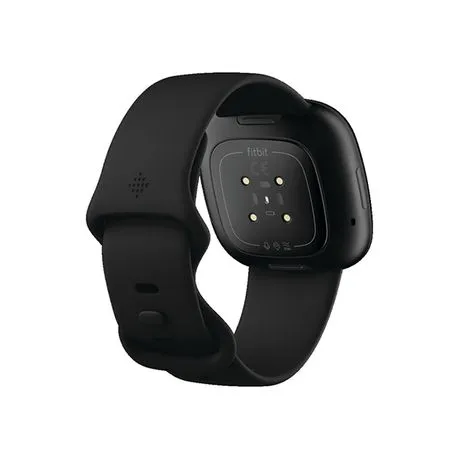 Fitbit Versa 3 Smartwatch - Black/Black Aluminum