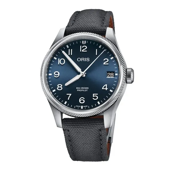 Oris Big Crown Propilot Big Date Blue Dial Stainless Steel Watch