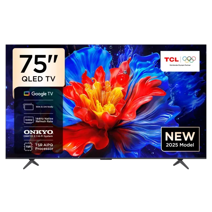 TCL 75-Inch QLED Google TV-75P8K