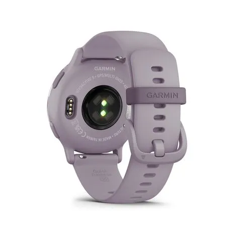 Garmin Vivoactive 5 - Metallic Orchid Aluminum Bezel with Orchid Case and Band